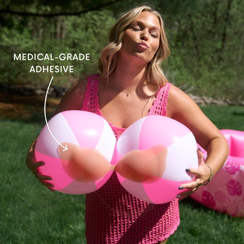 Elvira Cleavage Bra - natural lift with no bands